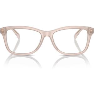 imageCOACH Womens Hc6231u Sculpted C Hardware Universal Fit Rectangular Prescription Eyewear FramesMilky PinkDemo Lens