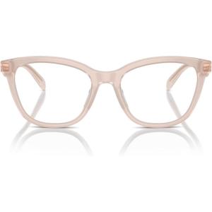 imageCOACH Womens Hc6232u Sculpted C Hardware Universal Fit Square Prescription Eyewear FramesMilky PinkDemo Lens