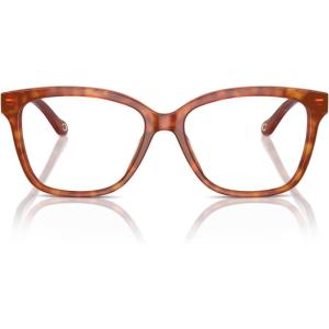 imageCOACH Womens Hc6242u Universal Fit Square Prescription Eyewear FramesCaramel TortoiseDemo Lens