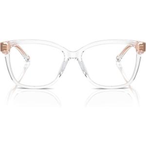 imageCOACH Womens Hc6242u Universal Fit Square Prescription Eyewear FramesTransparent ClearDemo Lens