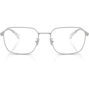 imageCoach Mens Hc5186 Square Prescription Eyewear FramesSatin SilverDemo Lens