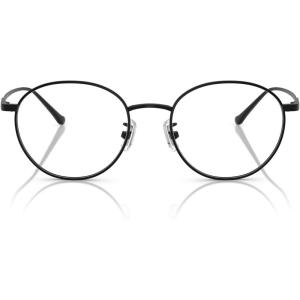 imageCoach Mens Hc5190td Round Prescription Eyewear FramesSatin BlackDemo Lens