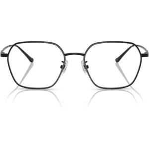 imageCoach Mens Hc5191td Square Prescription Eyewear FramesSatin BlackDemo Lens