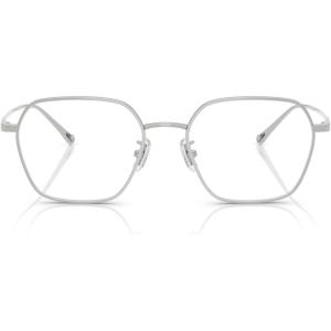 imageCoach Mens Hc5191td Square Prescription Eyewear FramesShiny SilverDemo Lens