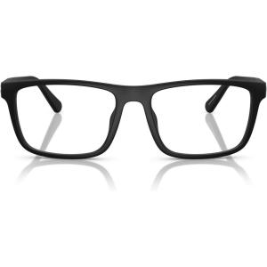 imageCoach Mens Hc6263u Universal Fit Rectangular Prescription Eyewear FramesMatte BlackDemo Lens