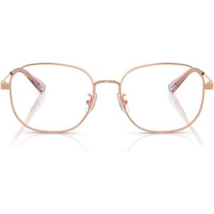 imageCoach Womens Hc5187d Round Prescription Eyewear FramesShiny Rose GoldDemo Lens
