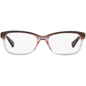 imageCoach Womens Hc6089 Rectangular Prescription Eyewear FramesTransparent Purple GradientDemo Lens