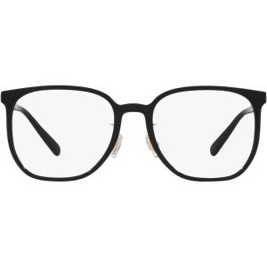 imageCoach Womens Hc6215d Square Prescription Eyewear FramesBlackDemo Lens