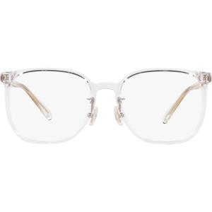 imageCoach Womens Hc6215d Square Prescription Eyewear FramesTransparent ClearDemo Lens