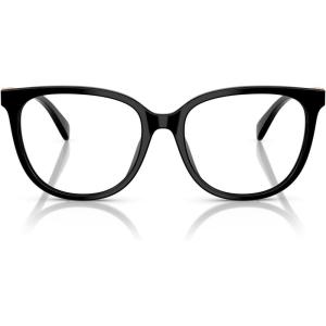 imageCoach Womens Hc6260u Universal Fit Square Prescription Eyewear FramesBlackDemo Lens