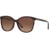 imageCOACH Womens HC8271u Universal Fit Square SunglassesDark TortoiseDark Brown Gradient Polarized