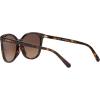 imageCOACH Womens HC8271u Universal Fit Square SunglassesDark TortoiseDark Brown Gradient Polarized