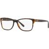 imageCOACH Womens Hc6129 Rectangular Prescription Eyewear FramesBlack Tortoise LaminateDemo Lens