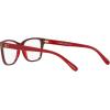 imageCOACH Womens Hc6129 Rectangular Prescription Eyewear FramesBurgundy LaminateDemo Lens