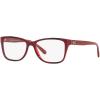 imageCOACH Womens Hc6129 Rectangular Prescription Eyewear FramesBurgundy LaminateDemo Lens