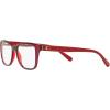 imageCOACH Womens Hc6129 Rectangular Prescription Eyewear FramesBurgundy LaminateDemo Lens