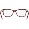 imageCOACH Womens Hc6129 Rectangular Prescription Eyewear FramesBurgundy LaminateDemo Lens