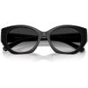 imageCOACH Womens Hc8407u Universal Fit Oval SunglassesBlackGrey Gradient