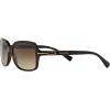 imageCoach HC8116 Blair Sunglasses Dark TortoiseBrown Gradient 56 mm