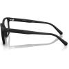 imageCoach Mens Hc6264u Universal Fit Square Prescription Eyewear FramesMatte BlackDemo Lens