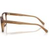 imageCoach Mens Hc6264u Universal Fit Square Prescription Eyewear FramesMatte Transparent AmberDemo Lens