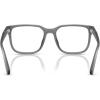 imageCoach Mens Hc6264u Universal Fit Square Prescription Eyewear FramesMatte Transparent Dark StoneDemo Lens