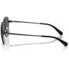 imageCoach Mens Hc7179 Round SunglassesSatin BlackGrey Solid Polarized
