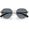 imageCoach Mens Hc7179 Round SunglassesShiny GunmetalGrey Solid
