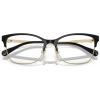 imageCoach Womens HC5184 Rectangular Prescription Eyewear Frames Shiny Light GoldBlackDemo Lens 54 mm