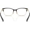 imageCoach Womens HC5184 Rectangular Prescription Eyewear Frames Shiny Light GoldBlackDemo Lens 54 mm