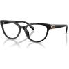 imageCoach Womens HC6258U Universal Fit Square Prescription Eyewear Frames BlackDemo Lens 51 mm