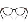imageCoach Womens HC6258U Universal Fit Square Prescription Eyewear Frames BlackDemo Lens 51 mm
