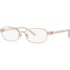 imageCoach Womens Hc5138 Rectangular Prescription Eyewear FramesBrushed Rose GoldDemo Lens