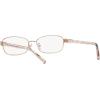 imageCoach Womens Hc5138 Rectangular Prescription Eyewear FramesBrushed Rose GoldDemo Lens