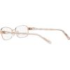 imageCoach Womens Hc5138 Rectangular Prescription Eyewear FramesBrushed Rose GoldDemo Lens