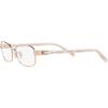 imageCoach Womens Hc5138 Rectangular Prescription Eyewear FramesBrushed Rose GoldDemo Lens