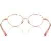 imageCoach Womens Hc5189td Oval Prescription Eyewear FramesShiny Rose GoldDemo Lens