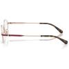 imageCoach Womens Hc5189td Oval Prescription Eyewear FramesVintage Rose GoldDemo Lens