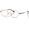 imageCoach Womens Hc5189td Oval Prescription Eyewear FramesVintage Rose GoldDemo Lens
