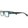 imageCoach Womens Hc6040 Brooklyn Rectangular Prescription Eyewear FramesDark TortoiseDemo Lens