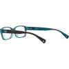 imageCoach Womens Hc6040 Brooklyn Rectangular Prescription Eyewear FramesDark TortoiseDemo Lens