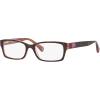 imageCoach Womens Hc6040 Brooklyn Rectangular Prescription Eyewear FramesPink TortoiseDemo Lens