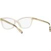 imageCoach Womens Hc6206u Universal Fit Cat Eye Prescription Eyewear FramesTransparent FawnDemo Lens