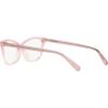 imageCoach Womens Hc6206u Universal Fit Cat Eye Prescription Eyewear FramesTransparent Pink GradientDemo Lens