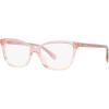 imageCoach Womens Hc6206u Universal Fit Cat Eye Prescription Eyewear FramesTransparent Pink GradientDemo Lens