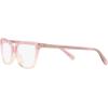 imageCoach Womens Hc6206u Universal Fit Cat Eye Prescription Eyewear FramesTransparent Pink GradientDemo Lens
