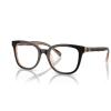 imageCoach Womens Hc6225u Universal Fit Square Prescription Eyewear FramesBlackTransparent BlushDemo Lens