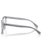 imageCoach Womens Hc6225u Universal Fit Square Prescription Eyewear FramesDark GreyLight GreyDemo Lens