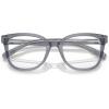 imageCoach Womens Hc6225u Universal Fit Square Prescription Eyewear FramesDark GreyLight GreyDemo Lens