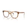 imageCoach Womens Hc6225u Universal Fit Square Prescription Eyewear FramesDark TortoiseCanaryDemo Lens